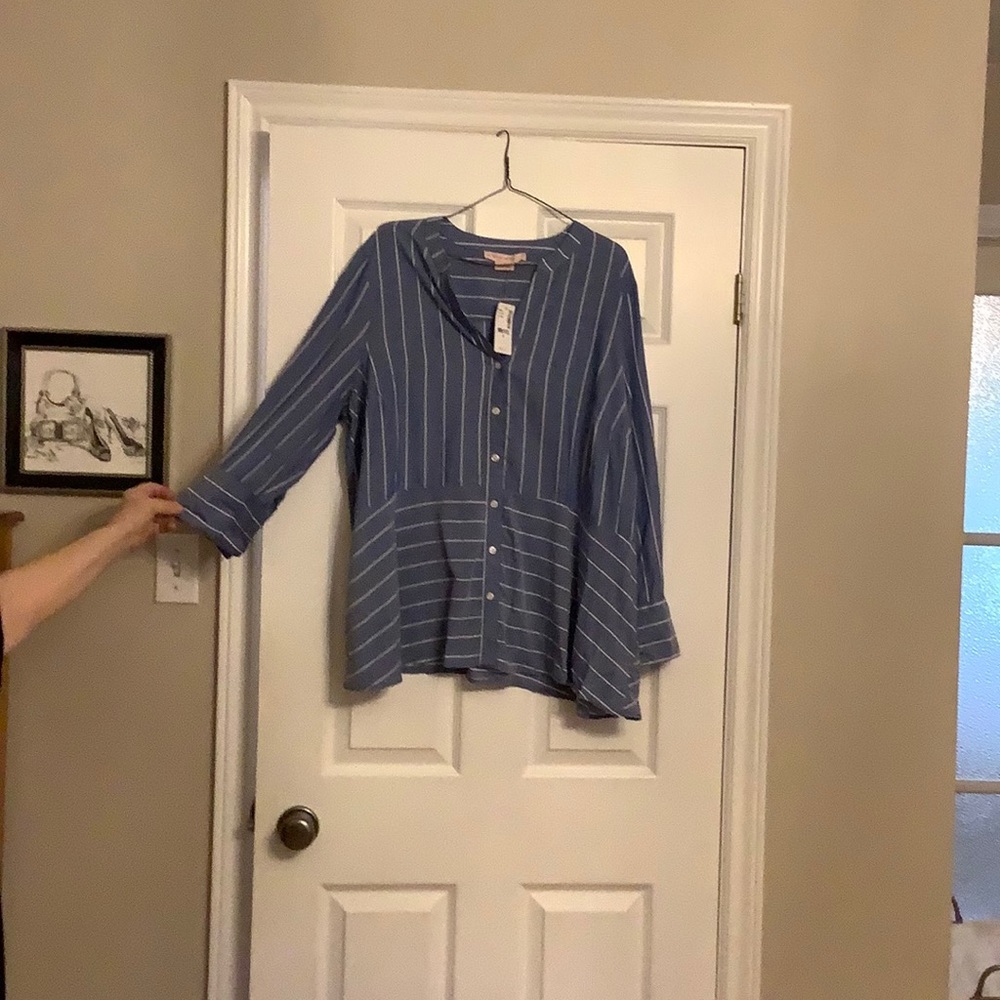 Pennington’s classic blouse. New with tags